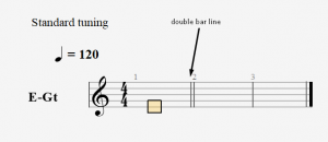 bar line definition in music
